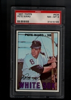 1967 Topps #436 Pete Ward PSA 8 NM-MT CHICAGO WHITE SOX